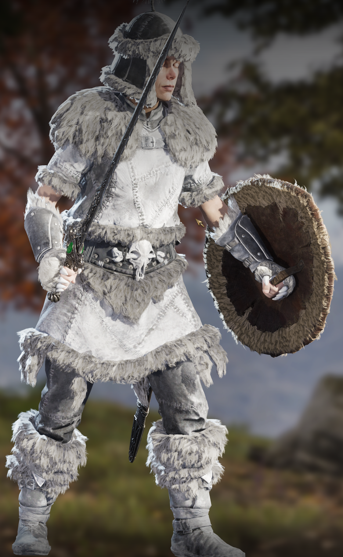 ArcticFur render