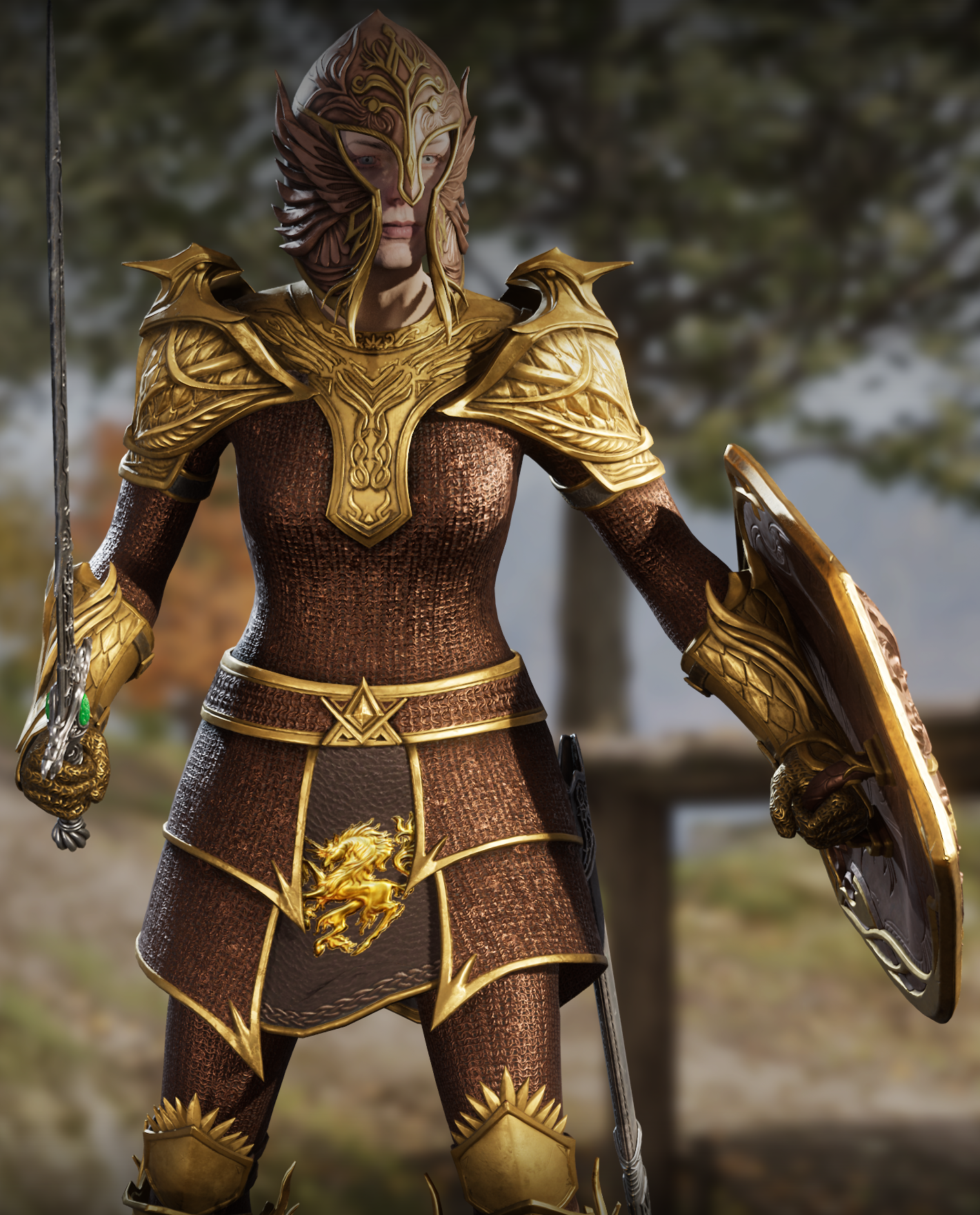 GoldenBronze render